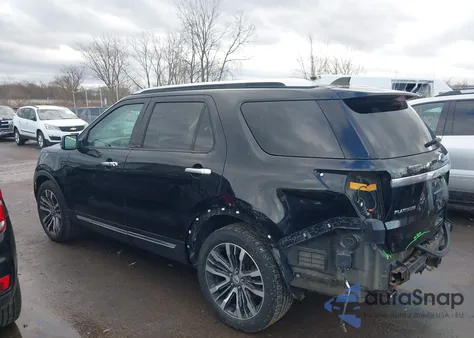 2017 Ford Explorer Platinum from USA, damaged, VIN 1FM5K8HT0HGC52925